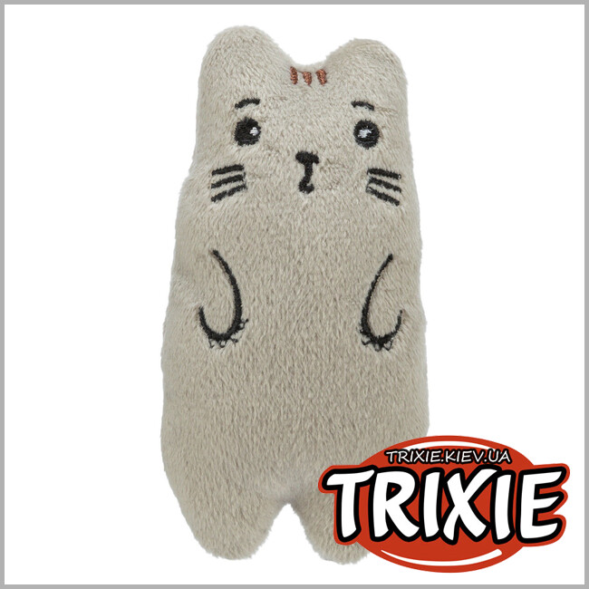 ТРІКСІ Україна - Іграшка для котів Trixie 45554 Звірі плюш з котячою м'ятою 11 см
