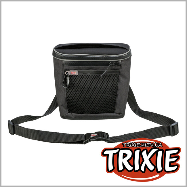 ТРИКСИ Украина - Сумка для лакомства Trixie 32294 "Duo Treat", 20х20х5см, антрацит