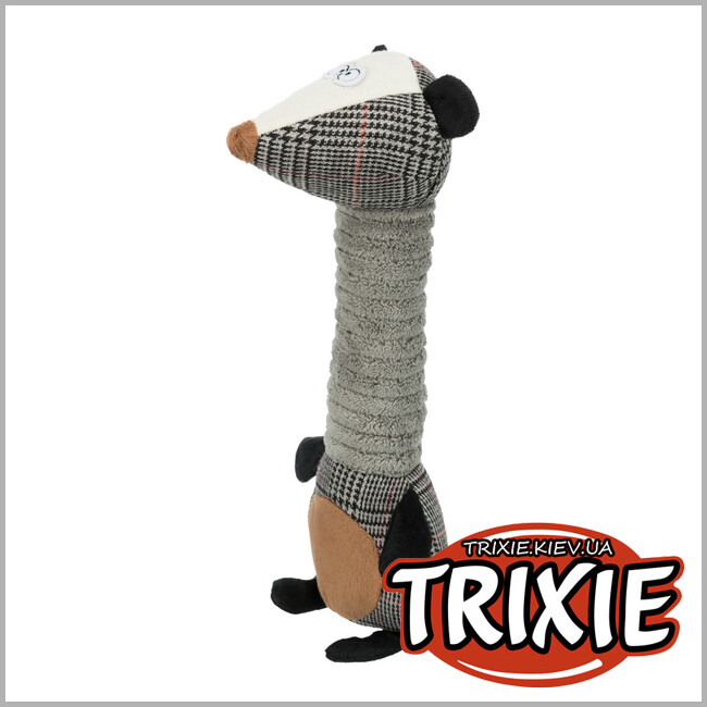ТРИКСИ Украина - Плюшевая игрушка для собак скунс Trixie Skunk (со звуком 39см )