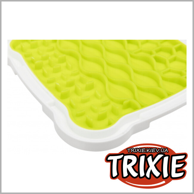 ТРИКСИ Украина - Тарелка для облизывания  Trixie Lick &amp; Snack Licking Plate ( TRP 20*20 см)