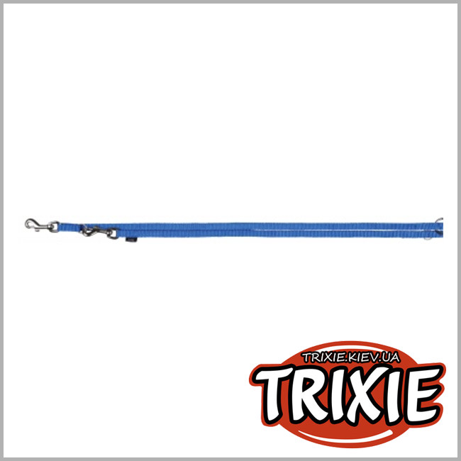 ТРИКСИ Украина - Поводок для собак TRIXIE - Premium (Размер:2м/20мм, Цвет:голубой, нейлон)