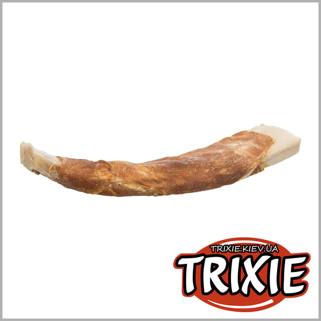 ТРИКСИ Украина - Лакомство для собак Trixie 31466 DENTA fun для чистки зубов ребро утки 2шт. 17см/110г