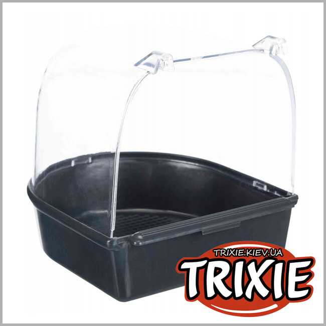 ТРИКСИ Украина - Купалка для птиц TRIXIE, полукруг (14 × 14 × 15 см)