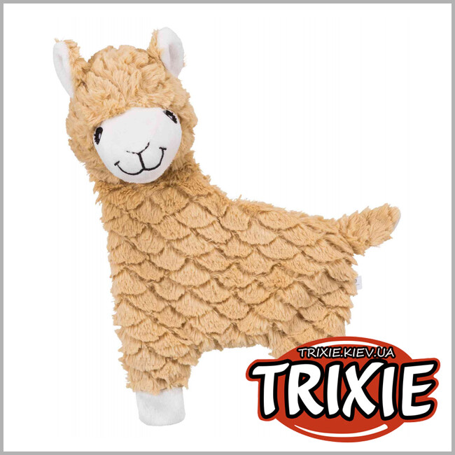 ТРИКСИ Украина - Лама Trixie Dangling Lama(плюш шуршащая  40 см)