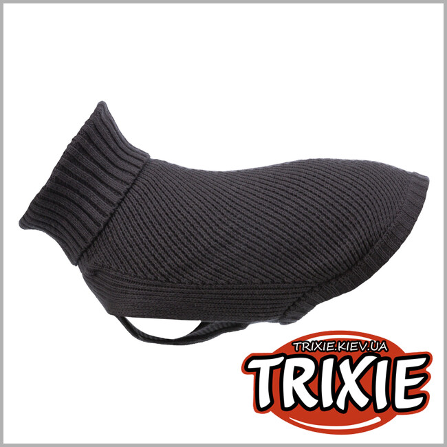ТРИКСИ Украина - CityStyle пуловер Trixie 680166 "Berlin",М: 45см, антрацит