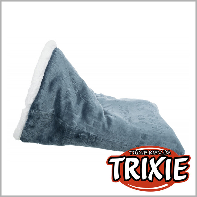 ТРИКСИ Украина - Лежак-пещера Paul-TRIXIE (30х50см,синий/белый)