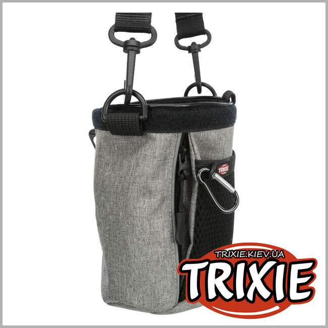 ТРИКСИ Украина - Мешочек для лакомства Trixie 32290 "Multi Twist" с ремнем на контейнером для пакетов, 12х17см