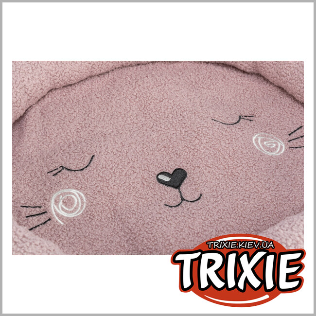 ТРИКСИ Украина - Лежак для животных Trixie 379001 Junior "Сat" 50х40см, сиреневый