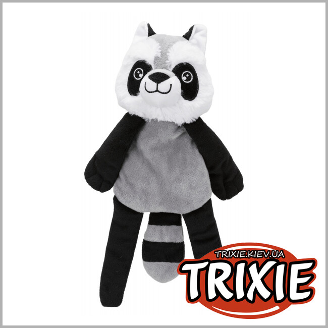 ТРИКСИ Украина - Подстилка с игрушкой TRIXIE (плюш, 75х50см, темно-серый)