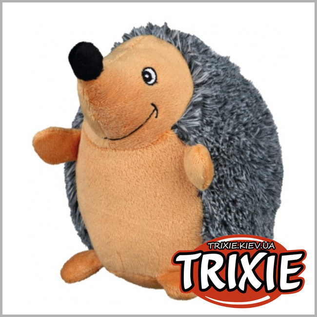 ТРИКСИ Украина - Игрушка- плюшевый ёж для собак TRIXIE (Размер: 17см)