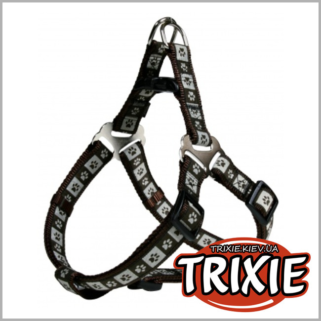 ТРІКСІ Україна - Шлей для собак TRIXIE - Coffee(Розмір:50-65cм/20мм)