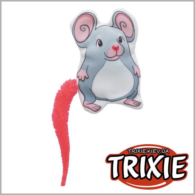 ТРИКСИ Украина - Мышка (ткань) Trixie 41114, 7.5см