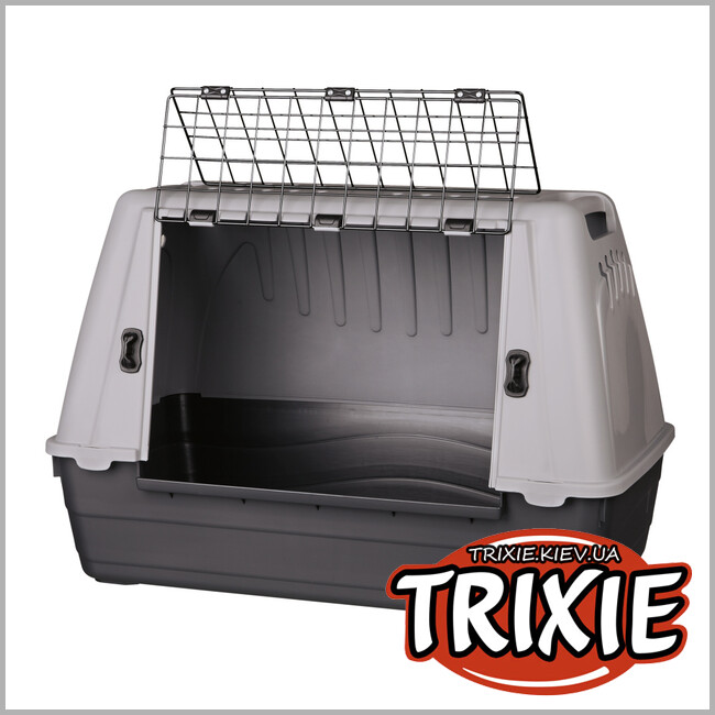 ТРИКСИ Украина - Транспортировочный бокс Trixie Journey Transport Box (пластик/металл 100*65*60см)