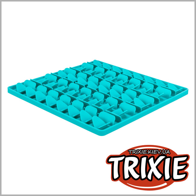 ТРИКСИ Украина - Коврик для лакомства Trixie 34985 "Lick'n'Snack" (силикон), 30см