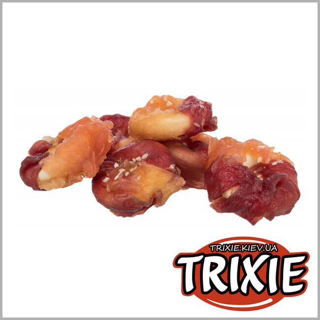 ТРИКСИ Украина - Жевательное кольцо Trixie PREMIO Lamb Chicken Bagel  (баранина / курица 4 см / 17g * 300шт)