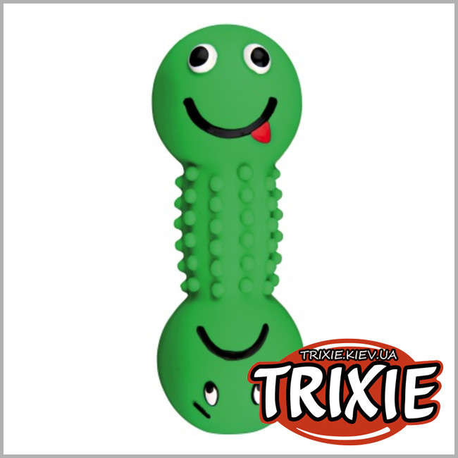 ТРИКСИ Украина - Гантель Смайл  Trixie Smile (латекс со звуком 19см)
