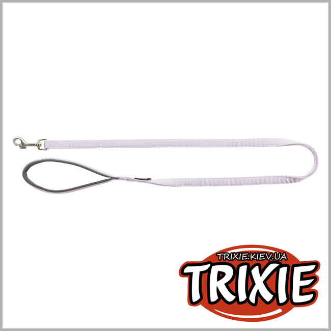 ТРИКСИ Украина - Поводок Premium TRIXIE (Размер XS-S: 1.20м/15мм, сиреневый)