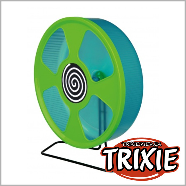 ТРІКСІ Україна - Пластикове колесо для вправ Trixie Exercise Wheel (Розмір: 28см)