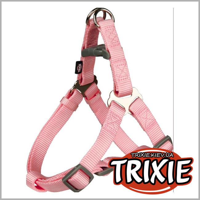 ТРІКСІ Україна - Шлей з підкладкою для собак TRIXIE - Premium (Розмір:50–65 см/20мм, Колір: рожевий)