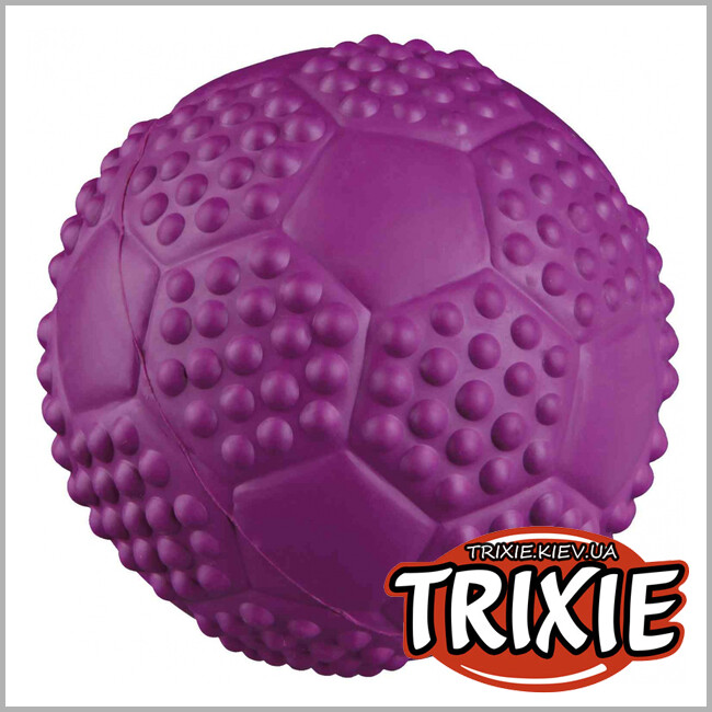 ТРИКСИ Украина - Спортивный мяч с пищалкой для собак TRIXIE (Размер: 7см)