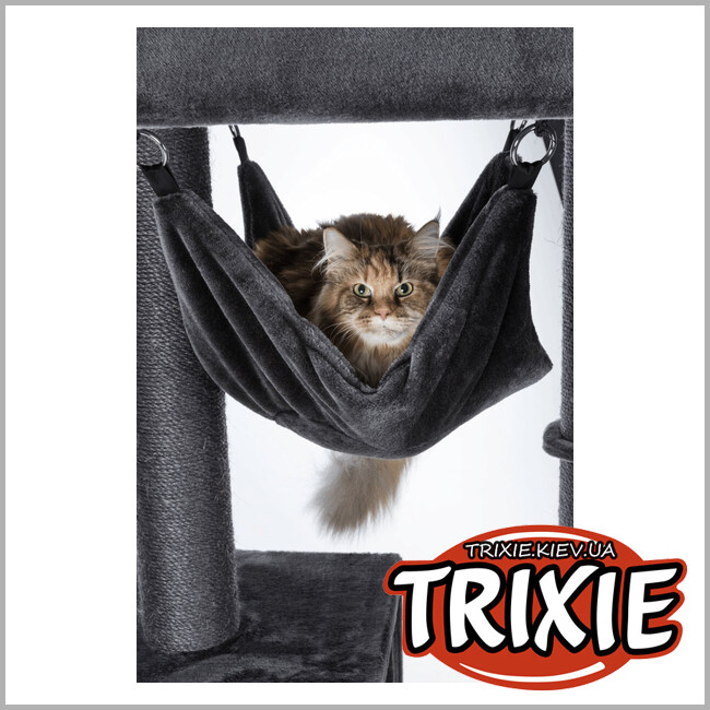 ТРІКСІ Україна - Будиночок-драпак для тварин Trixie 44670 XXL"Amadeus", 163см,антрацит