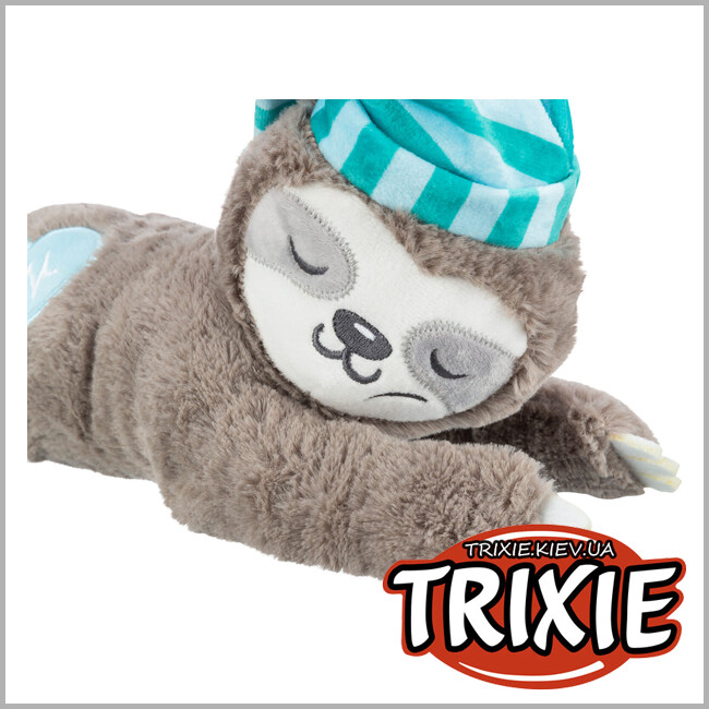 ТРИКСИ Украина - Junior игрушка Trixie 36166 ленивец "сердцебиение" (плюш), 34см