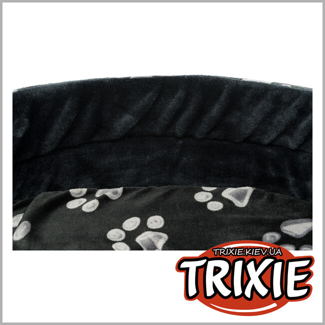 ТРИКСИ Украина - Кровать Джимми для собак Trixie ( плюш+полиэстер 55*45 черный )