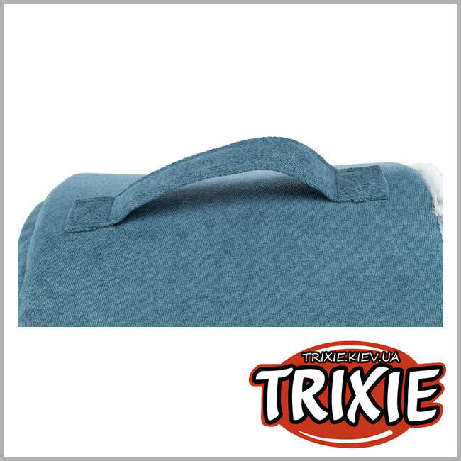 ТРИКСИ Украина - Лежак-пещера Trixie Tonio vital (35*30*40см  петроль/бело-серый)