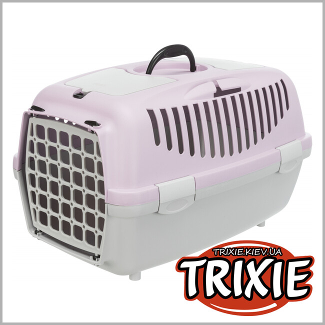 ТРИКСИ Украина - Переноска  TRIXIE Capri 2  ( св-серый/св-сиреневый  8кг )