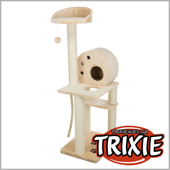 ТРІКСІ Україна - Будиночок-драпак для котів Trixie 43731 "Salamanca", 138см, беж