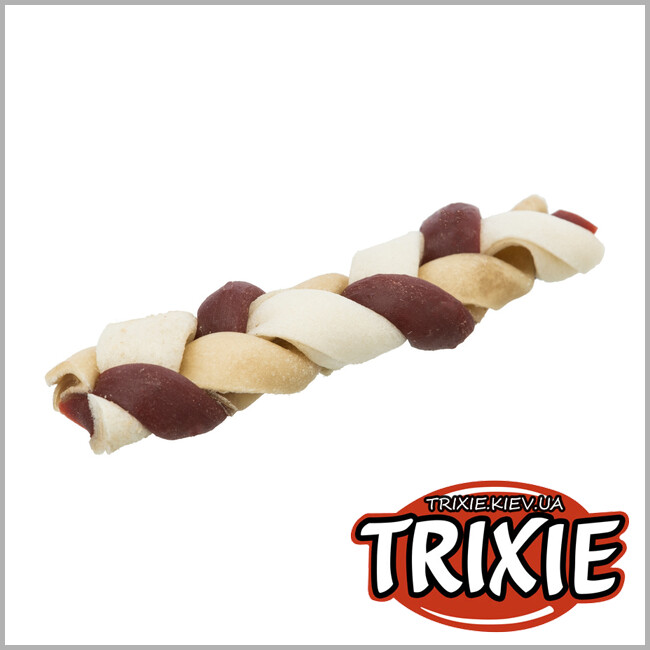ТРІКСІ Україна - Плетена паличка Trixie Denta Fun (яловичина 12см/85g)