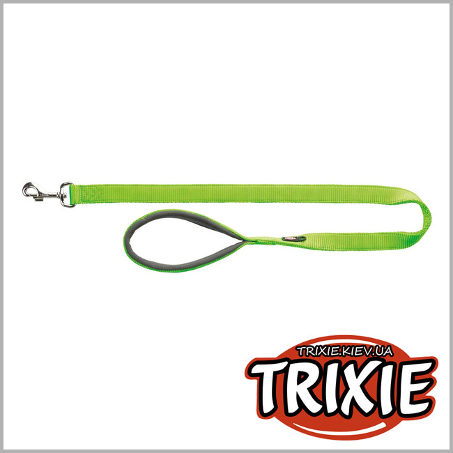 ТРІКСІ Україна - Поводок для собак Trixie 200017 "Premium", XS: 1.20м/10мм, яблучний