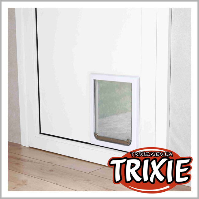 ТРИКСИ Украина - Дверцы для животных Trixie 3878 Free Dog 2-Way Flap + туннельный элемент S–M 30*36 см