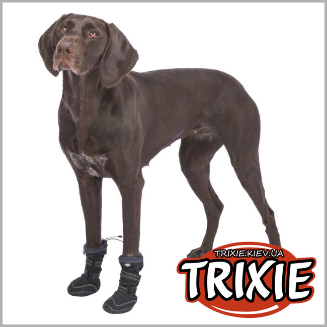 ТРИКСИ Украина - Защитные ботинки Walker Active Long Trixie Paw Protection Walker Active Long (M-L, 6-6,5cm)