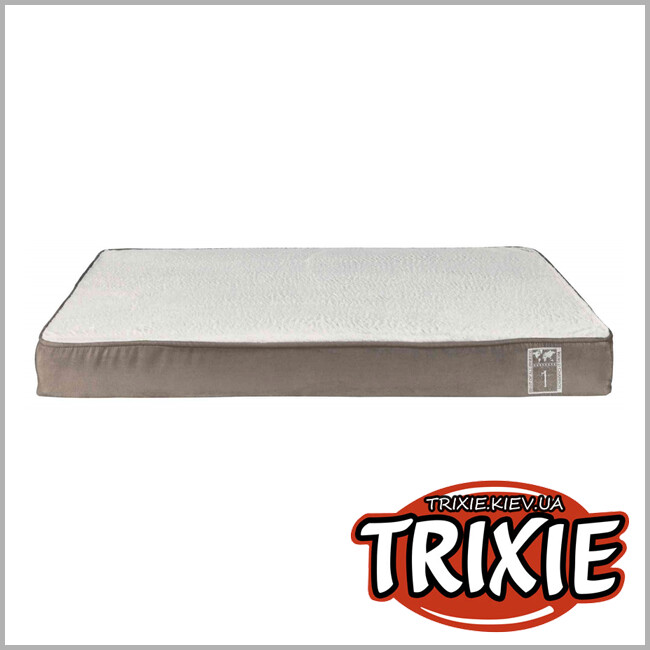 ТРИКСИ Украина - Ортопедический лежак Trixie Best of all Breeds Vital Mattress   (60*40см коричневый/серый)