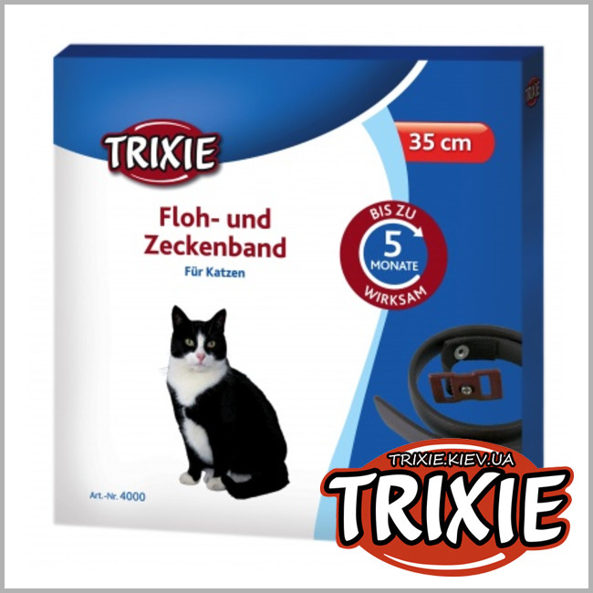 ТРИКСИ Украина - Ошейник против блох для котов TRIXIE