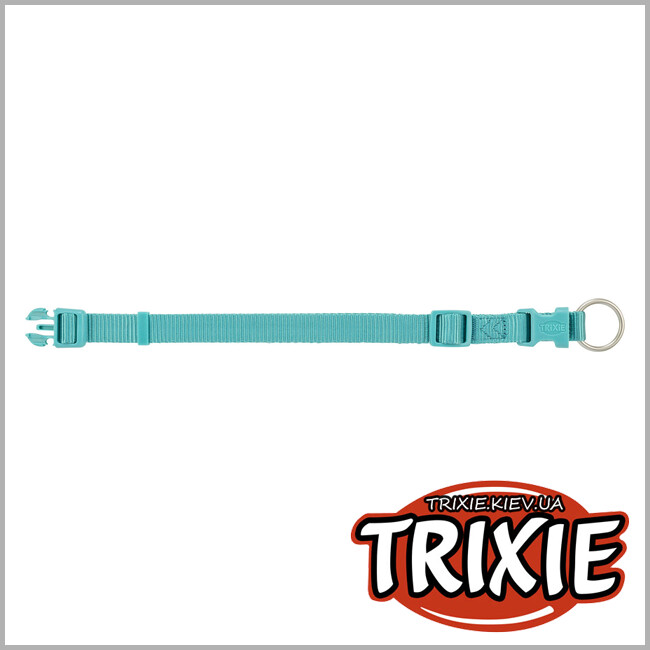 ТРИКСИ Украина - Ошейник для собак Trixie 202228 Premium S 25–40 см 15 мм аква