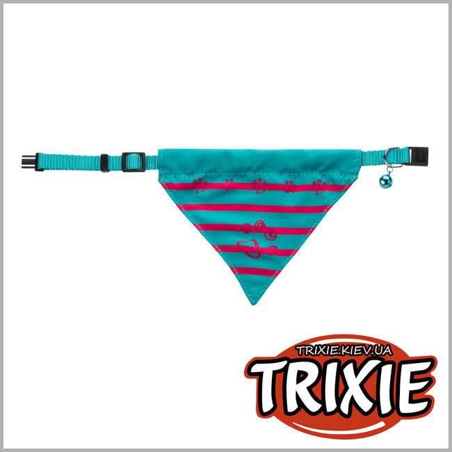 ТРИКСИ Украина - Ошейник для кошки TRIXIE - с платочком (цвета разные)