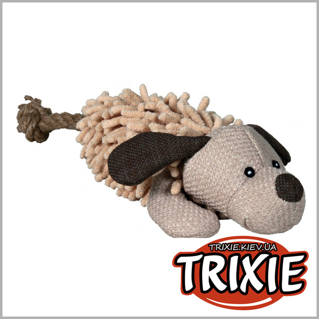 ТРИКСИ Украина - Собака плюшевая лохматая Trixie Dog (со звуком плюш 30см)