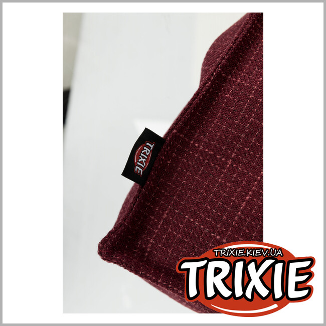 ТРИКСИ Украина - Лежак Talis-TRIXIE (70х50см, ягодный)