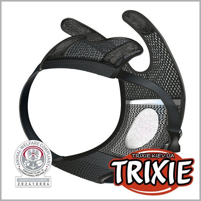 ТРИКСИ Украина - Защитные брюки Trixie 23434 "Comfort",текстильная сетка,M: 40-50 см, черный