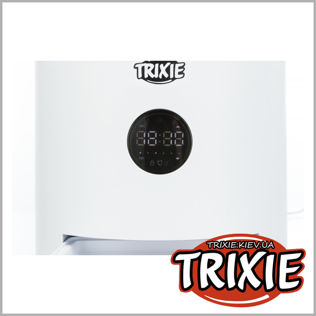 ТРИКСИ Украина - Автоматическая кормушка с динамиком Trixie TX9 Automatic Food Dispenser  (2.8л / 22*28*22см)