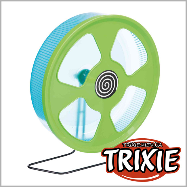 ТРІКСІ Україна - Пластикове колесо для вправ Trixie Exercise Wheel (Розмір: 33см)