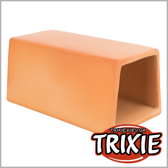 ТРИКСИ Украина - Керамический туннель для грызунов Trixie ( терракотовый 15*7*8 см )