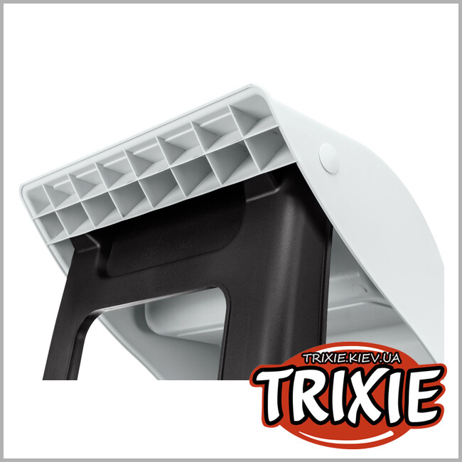 ТРИКСИ Украина - Лестница легкая Trixie 39469 (пластик), 38.5х60х79см, светло-серый