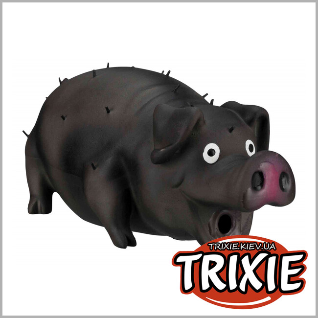 ТРИКСИ Украина - Игрушка  для собак TRIXIE - Cвинья со щетиной