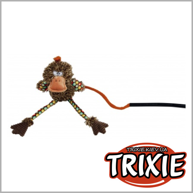 ТРИКСИ Украина - Игрушка для собак TRIXIE - Утка на удочке
