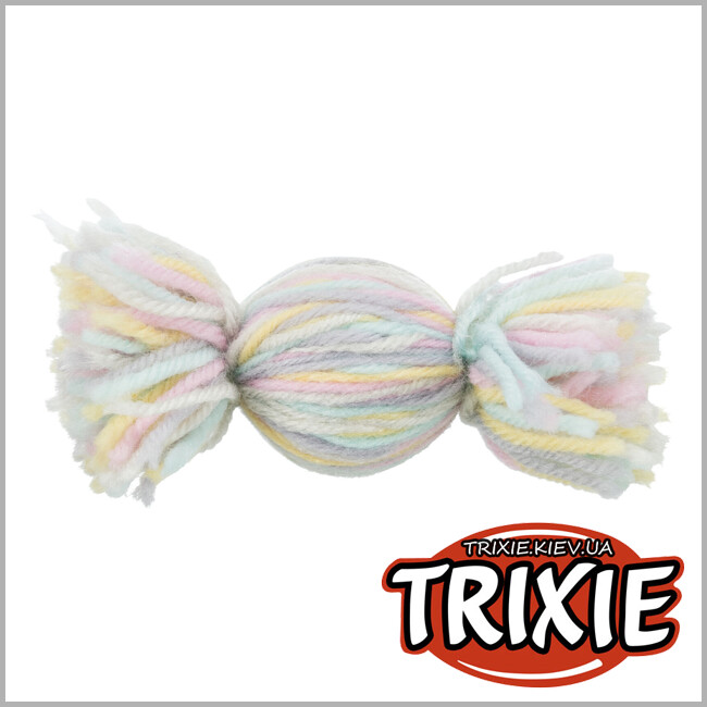 ТРИКСИ Украина - Конфета-погремушка Trixie 45715 (полиэстер), 10см