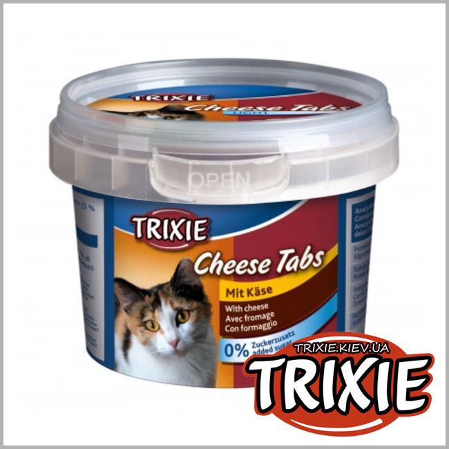 ТРИКСИ Украина - Лакомство для котов TRIXIE - Cheese Tabs