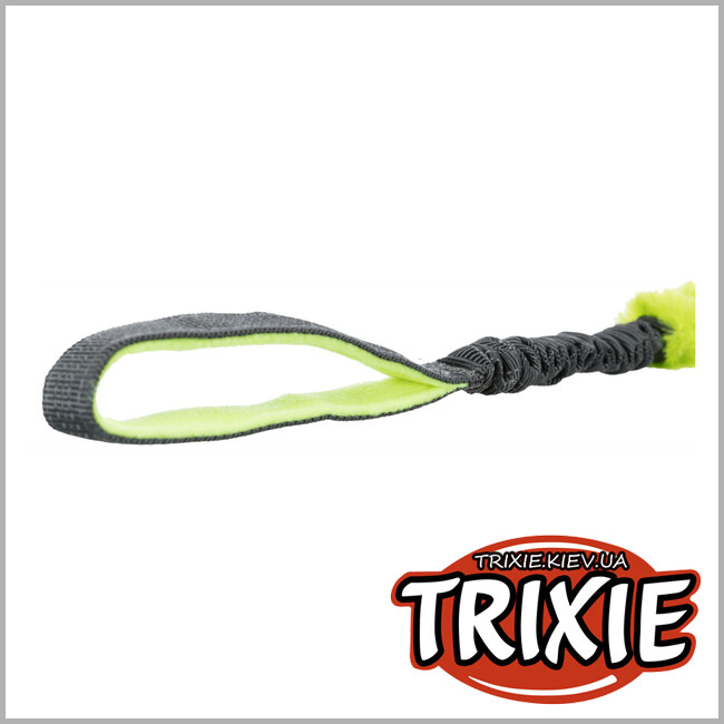 ТРИКСИ Украина - Игрушка с кольцом и амортизатором TRIXIE Bungee Tugger (с амортизатором 10/56 см)